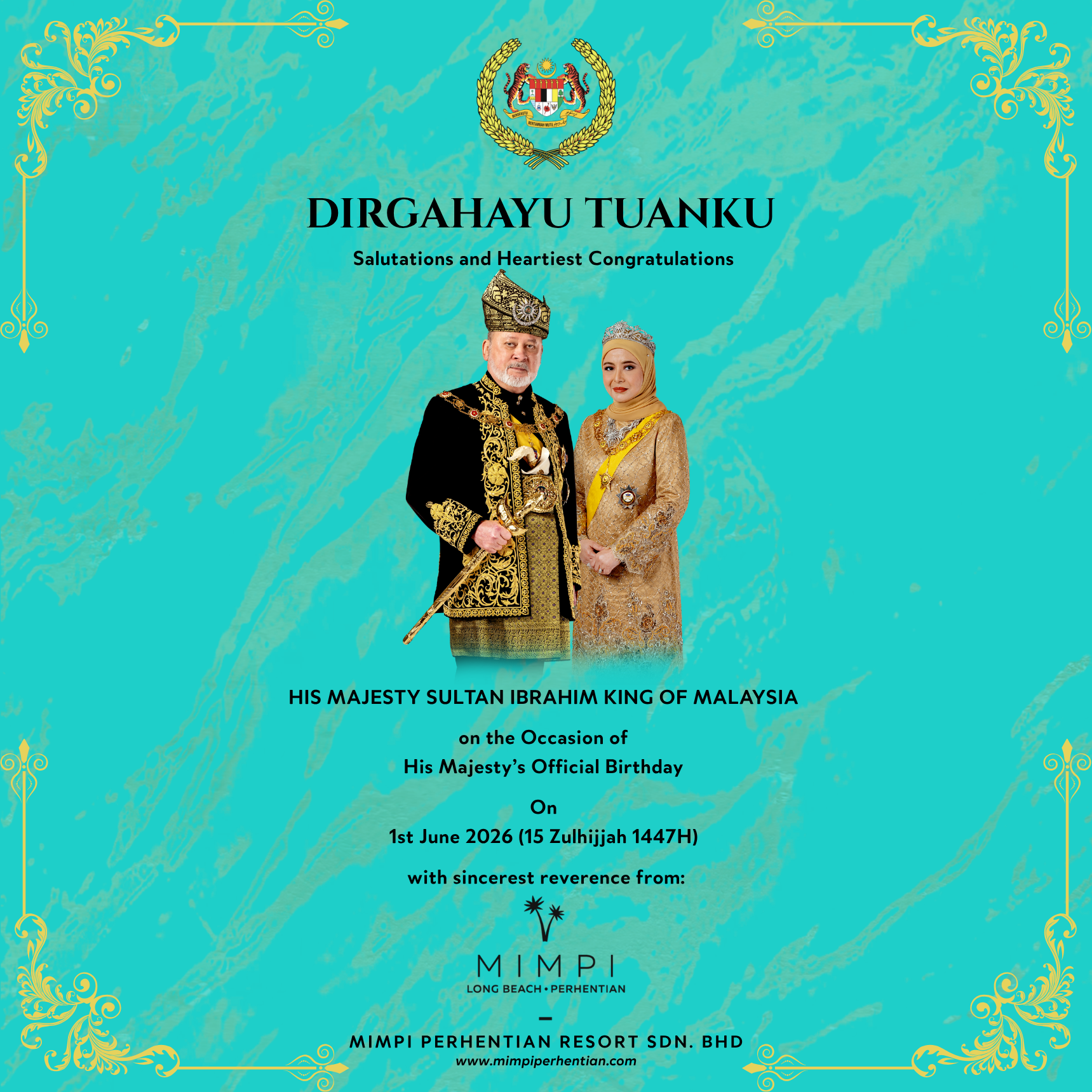 2026 Agong's Birthday